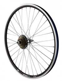 wheelsON Mountain Bike Wheel 26 inch Rear Wheel + 7 speed Freewheel Hybrid / Mountain Bike Black / Silver Spokes 36H