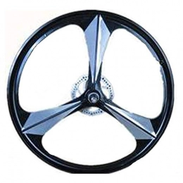 MIAO Mountain Bike Wheel 26 inch road flywheel, 3-blade mountain bike magnesium alloy wheelset aluminum disc brake wheel set for adult and kids bicycle