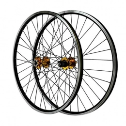 VPPV Mountain Bike Wheel 26 Inch V Brake Bike Wheelset, Aluminum Double Wall Disc Brake Hybrid / MTB Cycling Wheels for 7 / 8 / 9 / 10 / 11 Speed