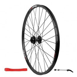 Coool Mountain Bike Wheel 26 Inches 100mm Bicycle Front Wheel for Disc Brake Mountain Bike (Color : Black)