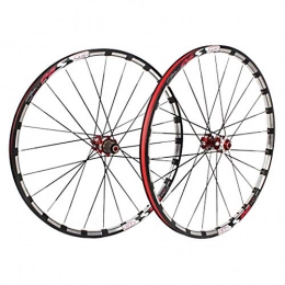 LRBBH Mountain Bike Wheel 26 Inches Bike Wheelset Double Wall Quick Release Rim 8, 9, 10, 11 Speed Compatible for Mountain Bike Front 2 Rear 5 Bearing Agile / S90 / B