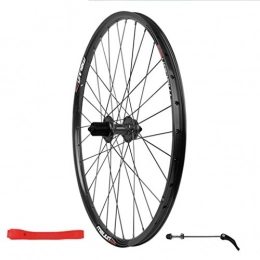 CDSL Mountain Bike Wheel 26" Mountain Bike Rear Wheel 7, 8, 9, 10 Speed Freewheel Disc Brake (Color : Black)
