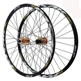 OMDHATU Spares 26" Mountain Bike Wheelset Disc Brake Rims Sealed Bearing Hubs Support 8-12 Speed Cassette QR Wheel Set Front 9 * 100mm Rear 10 * 135mm (Color : C)