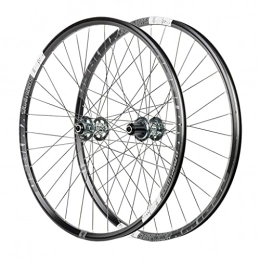 DIESZJ Mountain Bike Wheel 26" MTB Bike WheelSet, Double Wall Aluminum Alloy Discbrake Quick Release Hybrid / Mountain Bearings Hub 8 / 9 / 10 / 11 Speed