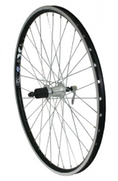 Rigida Mountain Bike Wheel 26" Rigida X Star Alloy MTB Q / R Black Double Wall CNC Rim Shimano Hub REAR Wheel