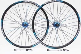 TKM / QUANDO / RDK / REDNECK Spares 26" Wheel Mountain Bike BLUE HUBS and decals DISC BRAKE ONLY Wheels, 7, 8, 9, 10 SPEED CASSETTE TYPE, REDNECK XC double wall DISC ONLY rims (26" FRONT + REAR)