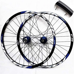 CAISYE Spares 26In Super Light Carbon Wheels MTB Bike Wheelset, Double Wall Rim Mountain Cycling Hub Hybrid / Mountain Quick Release 26 Hole 7 / 8 / 9 / 10 Speed, for Mountain Bicycle