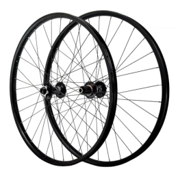 ZFF Spares 27.5 / 29 Inch MTB Wheelset Thru Axle Disc Brake Mountain Bike Wheel Aluminum Alloy Rim Front Rear And Wheels 8 / 9 / 10 / 11 / 12 Speed Cassette 32 Holes (Color : 29'' Black, Size : F15*110MM R12*148MM)