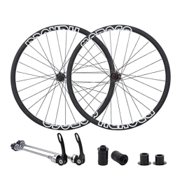 DYSY Mountain Bike Wheel 27.5 Inch 29 ”Mountain Bike Wheelset, 25 MM Carbon Fiber Rim Six-stud Disc Brake Wheels 24 Hole Quick Release Hub For 8 / 9 / 10 / 11 Speed 1650g (Size : 27.5 inch)
