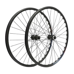 LRBBH Mountain Bike Wheel 27.5 Inches Bike Wheels Aluminium Alloy Double Wall Rim for Mountain Bike Road Bike, 7, 8, 9, 10 Speed Cassette Smooth / 27.5 inches