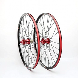 SHBH Mountain Bike Wheel 27.5" Mountain Bike Wheelset Disc Brake MTB Rim Bicycle Quick Release Wheels QR 32H Hub for 7 / 8 / 9 / 10 / 11 Speed Cassette 1800g