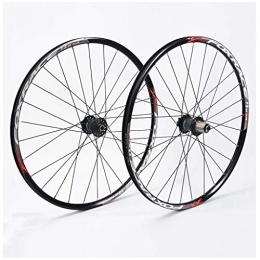 NEZIAN Mountain Bike Wheel 27.5" MTB Wheel Mountain Bike Rims Disc Brake Quick Release Hub F3 (Color : Black)