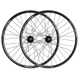 KANGXYSQ Spares 27.5inch 29er Mountain Bike Wheelset Aluminum Alloy Disc Brake MTB Bicycle Wheel Set For 7 8 9 10 Speed Cassette Quick Release Black