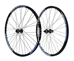 SHBH Mountain Bike Wheel 27.5Inch Mountain Bike Wheelset Cycling Wheel Set MTB Rim Centerlock Disc Brake Wheels Quick Release Hub 32H for 7 / 8 / 9 / 10 Speed Cassette 2160g Bicycle Accessory (Color : Blue, Size : 27.5)