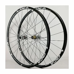 OMDHATU Spares 29 Inch Mountain Bike Wheelset Disc Brake Rims Sealed Bearing Hubs Support 8-12 Speed Cassette Thru Axle Wheel Set Front 15 * 100mm Rear 12 * 142mm (Color : D)