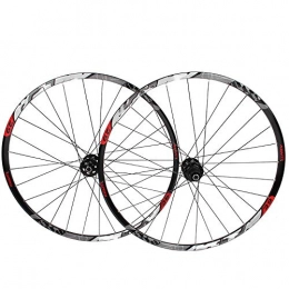 QXFJ Mountain Bike Wheel 29 Inch MTB Bike Wheel, Mountain Bike Wheel Quick Release / Barrel Shaft Interchangeable / Compatible With 7 / 8 / 9 / 10 / 11 Speed / Aluminum Cap Hook Spoke / Disc Brake