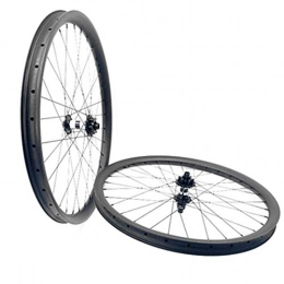 Unknown Mountain Bike Wheel 29er Carbon Mtb Wheels 110x15 148x12 6-bolt Bicycle Mtb Wheels 35x25mm 1420 Spoke Mountain Bikes Wheels (Color : 12K glossy XD)