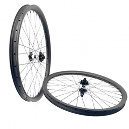 Unknown Mountain Bike Wheel 29er Carbon Mtb Wheels 110x15 148x12 6-bolt Bicycle Mtb Wheels 35x25mm 1420 Spoke Mountain Bikes Wheels (Color : 12k matte S)