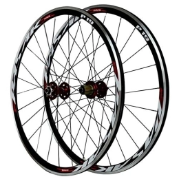NaHaia Mountain Bike Wheel 700C Bicycle Wheelset, Double-layer Aluminum Alloy Rim Disc / V-Brake Quick Release 7 / 8 / 9 / 10 / 11 Speed Flywheel Mountain Bike