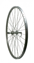 WHS Mountain Bike Wheel 700c Hybrid Commuting Bike Screw-On Alloy Rear Quando Hub Quick Release Silver CNC Wheel