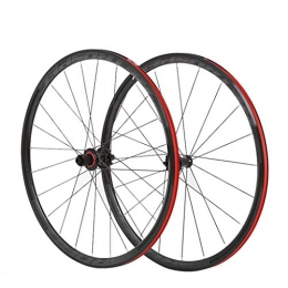 CDSL Mountain Bike Wheel 700c Mountain Bike Wheel Set 8 / 9 / 10 / 11 Speed Freewheel Speed Disc Brake (Color : Red)