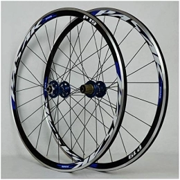 VPPV Mountain Bike Wheel 700C Road Bicycle Wheelset 29 Inch, Double Wall V Brake MTB Rim 30MM Hybrid Mountain Wheels for 7 / 8 / 9 / 10 Speed (Color : B, Size : 29 inch)