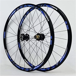 InLiMa Mountain Bike Wheel 700C Road Bike V-shaped Brake Wheel Set, 29 Inch Mountain Bike Disc Brake Wheel Disc Brake Rim Height 30mm