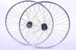 Ammaco Mountain Bike Wheel Ammaco PAIR 26" MTB WHEELS DISC BRAKE HUBS ALLOY RIMS FOR 5, 6 or 7 SPEED (559x21) RIMS