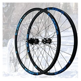Asiacreate Mountain Bike Wheel Asiacreate Mountain Bike Wheels 26 27.5 29 Inch Disc Brake Quick Release Aluminum Alloy Rim Sealed Bearings 24 Spokes Straight Pull Hub Fit MS 12 Speed (Color : Blue, Size : 29inch)