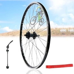 Asiacreate Spares Asiacreate Mountain Bike Wheelset 20 / 26inch Disc / V Brake 32 Holes Aluminum Alloy Rim QR Folding Bike Wheel Fit 6 / 7 / 8 / 9 Speed (Color : Rear wheel, Size : 20inch)