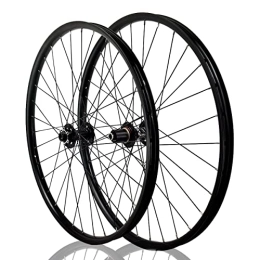 Asiacreate Spares Asiacreate Mountain Bike Wheelset 27.5 / 29 Inch Disc Brake Thru Axle MTB Wheels 32H Aluminum Alloy Rim For 8-12 Speed Cassette Flywheel (Color : F100R148, Size : 27.5'')