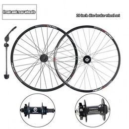ASUD Spares ASUD 20 Inch Bike Wheelset, Cycling Wheels Mountain Bike Disc Brake Wheel Set