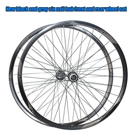 ASUD Spares ASUD 27.5 Inch Bike Wheelset, Cycling Wheels Mountain Bike Disc Brake Wheel Set
