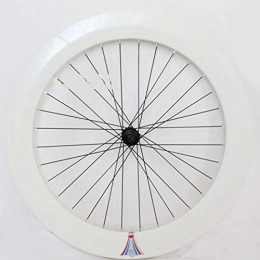 ASUD Spares ASUD Bicycle Rear Wheel 700C reverse riding rear wheel 70MM big knife ring dead speed tire wheel hub, B