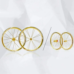 ASUD Mountain Bike Wheel ASUD Bicycle Wheelset, Front Wheel Trail folding wheel set VP406 / 451 lightweight racing, E