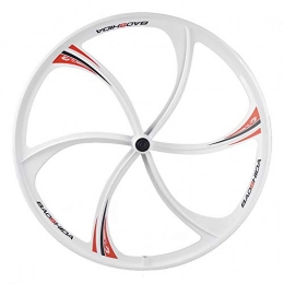 ASUD Spares ASUD Front Wheel 26 inch Bicycle thickened magnesium alloy integrated wheel set, E
