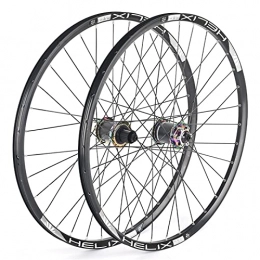 AWJ Spares AWJ Bike Wheels Wheelset Bike MTB 26 / 27.5 / 29 Inch Mountain Cycling Wheels Carbon Hub 32 Holes Quick Release Disc Brake Fit to 8 / 9 / 10 / 11 Speed Cassette 1750g