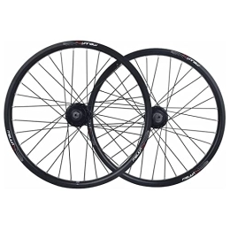 AWJ Mountain Bike Wheel AWJ Cycling Wheels 20 Inch Rim Mountain Bike, Disc Brake 32H Quick Release Aluminum Hub / Ball Bearing QR For7 / 8 / 9 / 10 Speed Cassette Wheel
