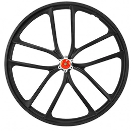 Bestlymood Mountain Bike Disc Brake Wheel Rim 20Inch Bicycle Alloy Integrated Wheel Wheel Rims -Rear