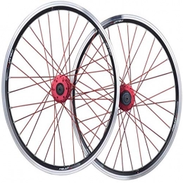 MIAO Mountain Bike Wheel Bicycle wheel set 26 inch, mountain bike rims, rear wheel, V-Brake disc brake with 32 holes quick release double wall MTB rim 7-8-9-10 speed