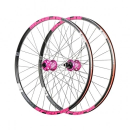 CHICTI Spares Bicycle Wheelset 26 27.5 29 In Mountain Bike Wheel Double Layer Alloy Rim Sealed Bearing Disc Brake 6 Pawl 72 Click Quick Release 8-11Speed (Color : D, Size : 29in)