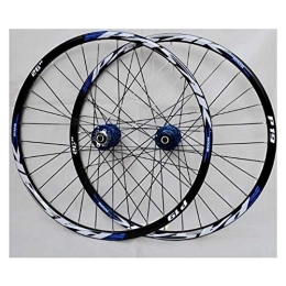 CTRIS Spares Bicycle Wheelset 26" / 27.5" / 29" Inch Mountain Bike Wheelset Double Layer Alloy Rim Sealed Bearing Disc Brake 32 Hole 7 / 8 / 9 / 10 / 11 Cassette Wheels (Color : C, Size : 29inch)