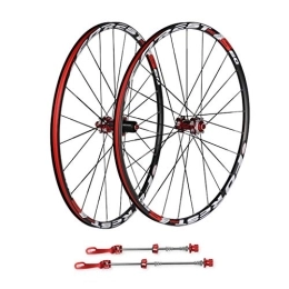 WRNM Mountain Bike Wheel Bicycle Wheelset 26" 27.5" MTB Front Rear Wheel Quick Release Hub Disc Brake Double Wall Rim - Load: 150kg (Size : 26inch)