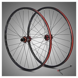 WCS Spares Bicycle Wheelset 29 inch MTB Aluminum Alloy Bike Disc brake 8 / 9 / 10 / 11 Speed Freewheel Hybrid Mountain Bike Double rim With Night Anti-Cursor (Color : Dark grey, Size : 29 inch)
