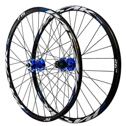 CTRIS Mountain Bike Wheel Bicycle Wheelset Bicycle Wheel Mountain Wheelset 26 / 27.5 / 29 Inch Aluminum Alloy Disc Brake Front Two And Four Bearings 7-12 Speed Quick Release Six Claws (Size : 29inch)