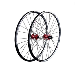 WRNM Mountain Bike Wheel Bicycle Wheelset Bike Wheels 26inch, Rear Wheel Double Wall MTB Rim V-Brake Quick Release 28 Hole Disc 7 8 9 10 Speed Only 1780g (Size : 26inch)