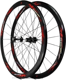 InLiMa Spares Bicycle Wheelset, Mountain Bike Wheels Road Bike Wheels 700C 40 Mm For 7 / 8 / 9 / 10 / 11 / 12 Speeds With Quick Release Mechanism