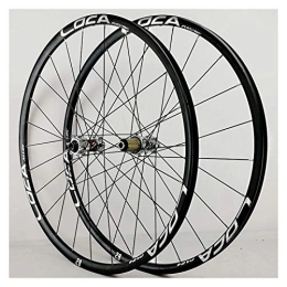 CTRIS Mountain Bike Wheel Bicycle Wheelset Mountain Bike Wheelset 26 / 27.5 / 29 Inch 700C Disc Brake 6 Pawl Bicycle Wheel Ultra-Light Aluminium Alloy Front Rear 8-12 Speed Freewheel 24 Hole (Color : E, Size : 27.5inch)