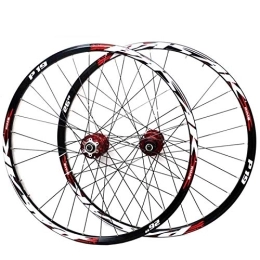 CTRIS Mountain Bike Wheel Bicycle Wheelset Mountain Bike Wheelset 26 / 27.5 / 29 Inches Disc Brake Bicycle Double Wall Alloy Rim MTB QR 7-11Speed 32H Sealed Bearing (Color : B, Size : 27.5in)