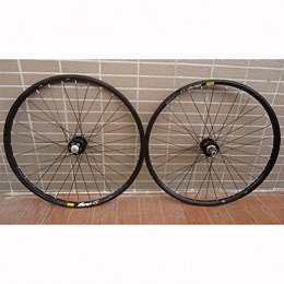 ZYHDDYJ Spares Bicycle Wheelset Mountain Bike Wheelset 26" / 27.5" / 29" Quick Release Disc Brake 32H High Strength Aluminum Alloy Rim Black Bicycle Wheel 8 / 9 / 10 Speed Cassette ( Color : Black hub , Size : 27.5inch )